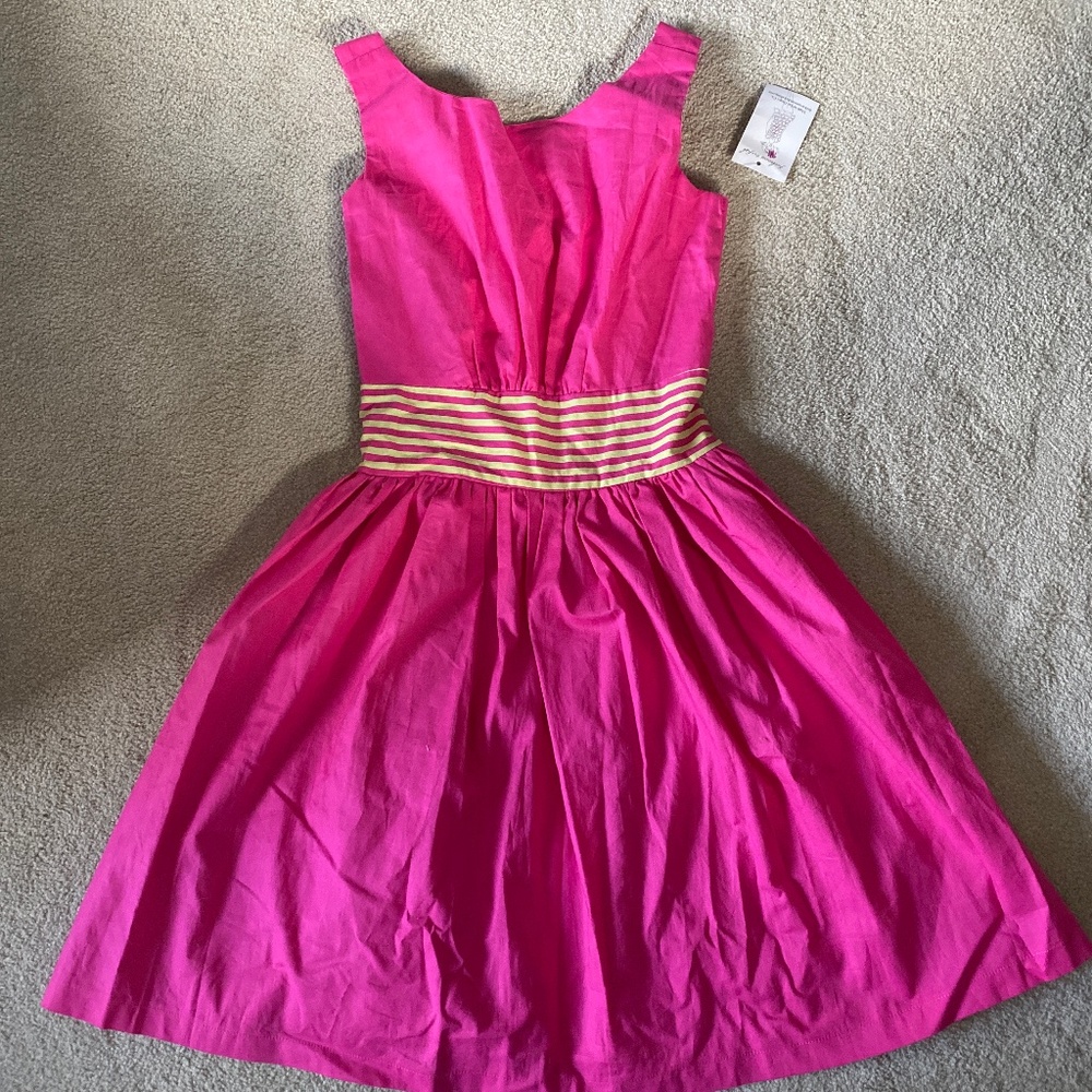 NWT DESIGNER FIVE LOAVES TWO FISH SUN DRESS SZ 16